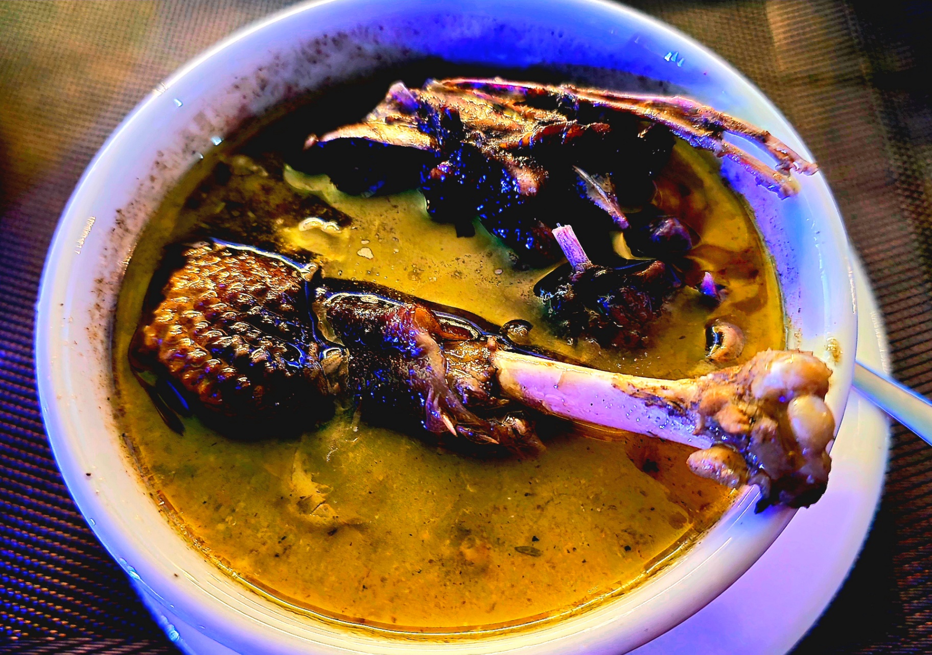 Prato de marisco típico moçambicano